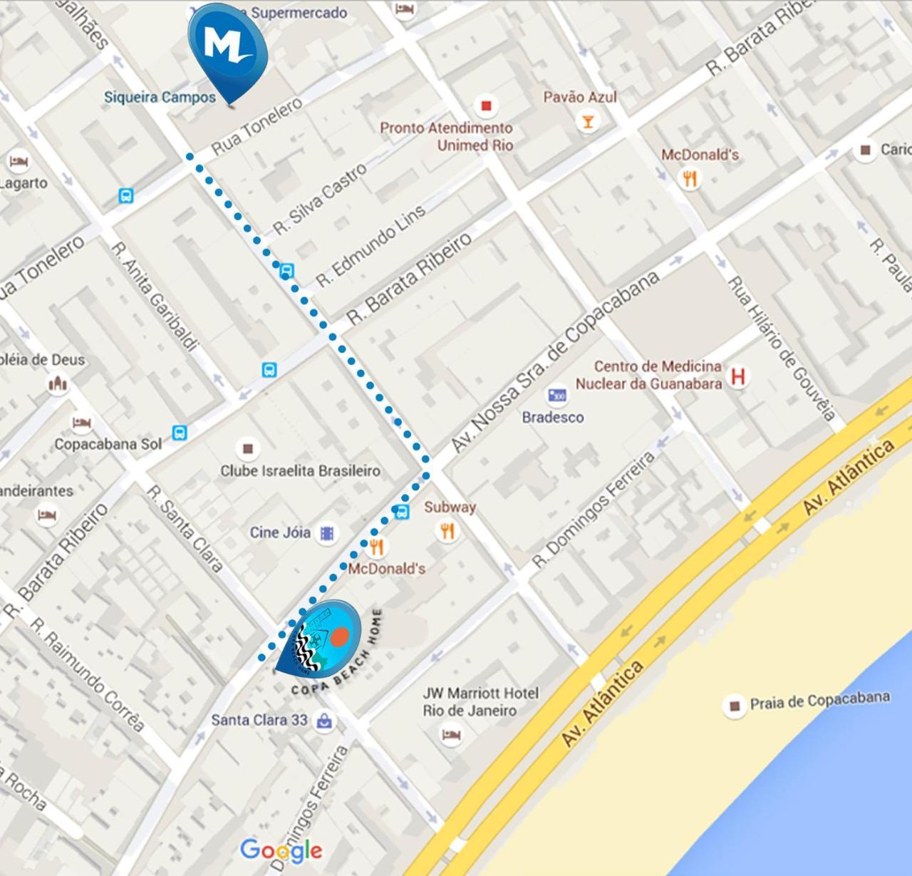 Copa Beach Home - Copacabana Posto 4 Río de Janeiro Exterior foto
